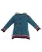 Catimini *Spirit City* Turquoise Knit Coat w/ Embroidery 23m