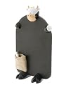 Brandani - Memo ardoise vache polyresine - Dimensions : 20X10X32H