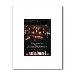 DEMON SUMMER Slideshow 254x202mm Matted Music Print/Mini Poster - White