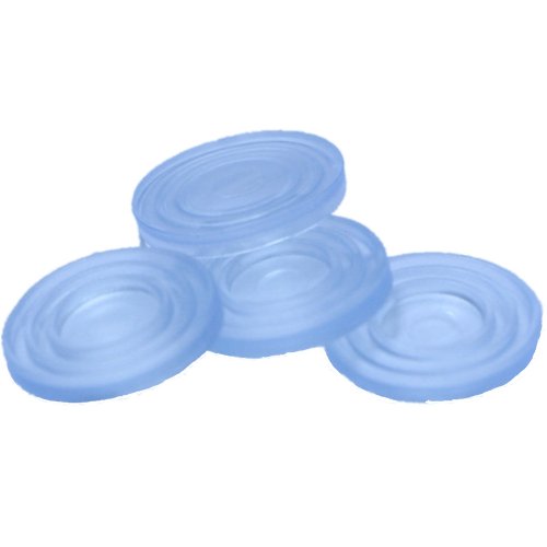 1 0 25mm Diameter Non slip Soft Grip Pads Glass Table Rubber Feet