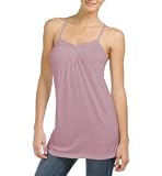 Michael Stars Slub Jersey Lace Shirred Camisole