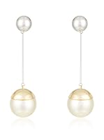 MAIOCCI Pendientes Plateado / Dorado