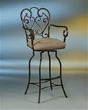 Pastel Furniture MA-217-26-AR-631 Mangolia Swivel Bar Stool,