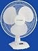 Continental Electric Continental Desk Fan 16' Oscillating 3 Speed
