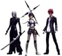 Final Fantasy VII Movie Advent Children Series 2 Set of all 3 Action Figures