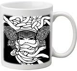 Crooks And Castles Fashion Custom white Color 11Oz ceramic coffee mug water cup