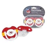 NFL Kansas City Chiefs 2 Pack Pacifier