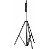 Manfrotto 368B 11-Feet 5/8-Inch Stud and 015 Top Basic Light Stand - Replaces 3336 (Black)