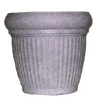Pottery Collaborative, 14" Pot Dove Gray APPIO-14DV