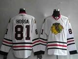 Marion Hossa #81 NHL Chicago Blackhawks White Hockey Jersey Sz54
