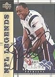 Corey Dillon, New England Patriots, 2004 Upper Deck NFL Legends Autographed Card