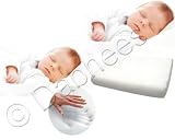 from Babys Dabhees Memory Foam Baby Pillow With Removable Wasahble Cover Cot Bed Safety Pillow (02681)