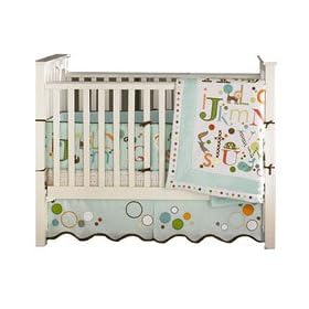 MiGi Alphabet 4-Piece Baby Bedding Set