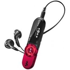 Sony NWZ-B162FR Tragbarer MP3-Player 2 GB (LC-Display, FM Tuner, USB 2.0) rot