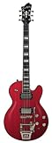 Hagstrom Tremar Super Swede Electric Guitar (Wild Cherry Transparent)