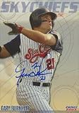 Gary Burnham, Syracuse Skychiefs - Blue Jays Affiliate, 2003 Choice Autographed Card