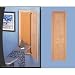 Wall Mount Ironing Board (Unfinished Oak) (48"H x 14 1/2"W x 4"D)