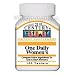 One Daily Women's Compare to One-A-Day Women's. 21st Century's One Daily Women's is a multivitamin that helps neutralize free radicals and is complete with 16 essential vitamins and minerals.