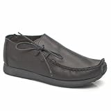 Ikon Slick Side Lace - 6 Uk - Black - Leather