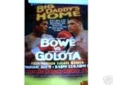 RIDDICK BOWE VS ANDREW GOLOTA 1 BOXING POSTER (BOXING)