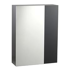 American Standard 9205.300.339 Studio Medicine Cabinet / Mirror with Inside Shelving, Espresso