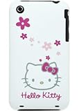 Coque rigide blanche pour iPhone 3G & 3G S Hello Kitty