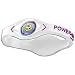 Power Balance Bracelet Wristband Clear w/Fuschia Lettering, Size Small