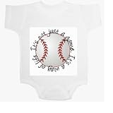 Baseball-It's not just a game Baby Ultrasoft Onesie