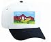 White Cap with rural, dwelling, buggy, coach, Europe, horse, carriage, England, trans...