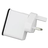 Dual USB port Mains Wall Charger for Apple iPhone iPod Nano iPod Mini iPod Classic iPod Touch (White)