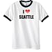 Search : I Love Seattle Ringer T-Shirt