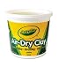 Crayola Air Dry Clay 5 lb Bucket White