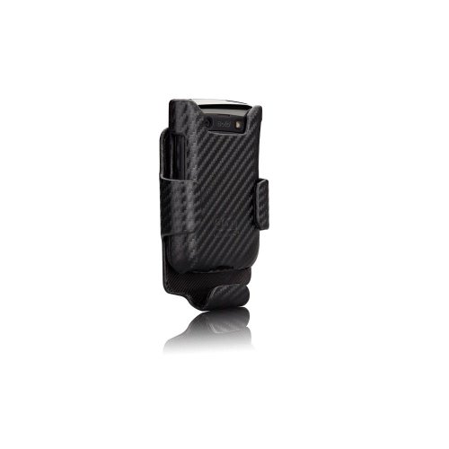 BlackBerry Bold 9700 9780 Carbon Fiber Leather Case & Holster Combo