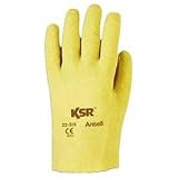 Buy #9(Mens Large),Slip-On Vinyl Coated,KSR Gloves, Pack of 12 by Ansell