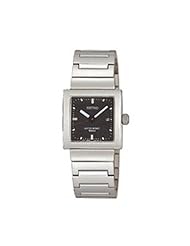 Seiko SWG047 29mm Silver Steel Bracelet & Case Mineral Womens Watch
