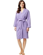 Pure Cotton Waffle Dressing Gown