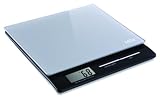MIRA Digital Kitchen Scale with large display and glass platform