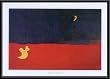Art Poster Metal Framed Print - Paysage - Artist: Joan Miro- Poster Size: 19 X 27