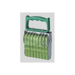 【クリックで詳細表示】サンビー 回転印 テクノタッチ 欧文8連 明朝体 初号 TK-008： 文房具・オフィス用品