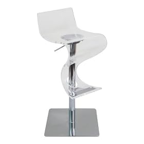 Lumisource Bs-Viva Acr C Viva Acrylic Barstool