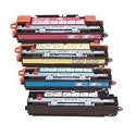 HP Laserjet 3600 / Multipak: 1 ea of BLACK CYAN MAGENTA AND YELLOW (1-Q6470A 1-Q6471A 1-Q6472A 1-