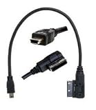 Audi Music Interface AMI MDI MMI to Mini USB Mp3 Harddisk Adapter Cable for Q5 Q7 R8 A8 TT
