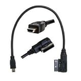 AudiMusicInterfaceAMIMDIMMItoMiniUSBMp3HarddiskAdapterCableforQ5Q7R8A8TT
