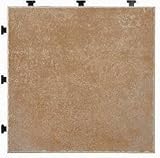 武田コーポレーション ジョイントタイルマット1面 約30×30 ブラウン(BR) JTM1-30BR