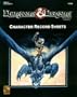 Dungeons and Dragons Character Record Sheets (Dungeons and Dragons Accessory DDREF1) (Dungeons and Dragons : Official Game Accessory/9308)