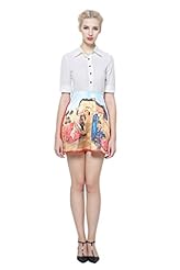 A-line Satin General Print Prom Dress 