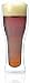 Luigi Bormioli Duo Double Wall 16-Ounce Pilsner Beer Glassses, Set of 4