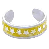 Yellow BUDDING STAR Toe Ring
