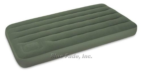 Twin Intex Prestige Nylon Airbed w/ Built-In Foot Pump