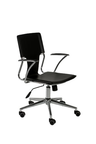 ITALMODERN Terry Office Chair, Black